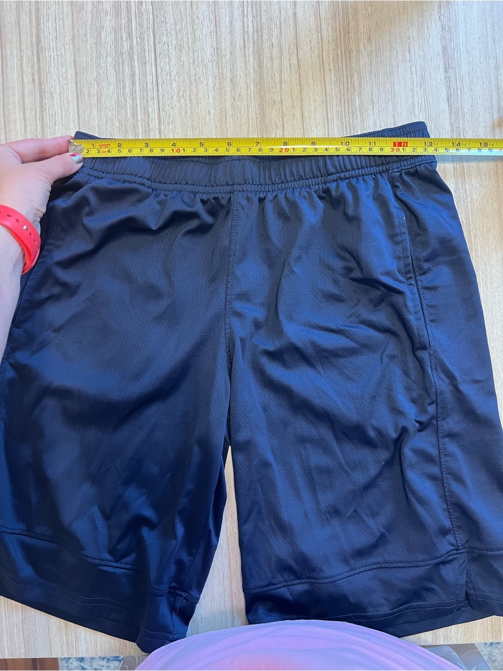 All In Motion Boys XL (14) Athletic Shorts - Navy Blue - Picture 3 of 6